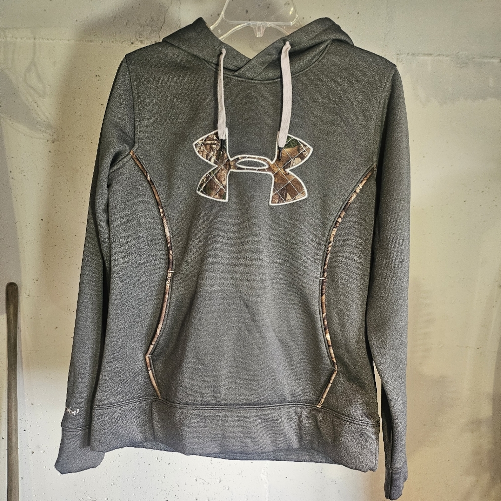 Under Armour Mens Gray Hoodie